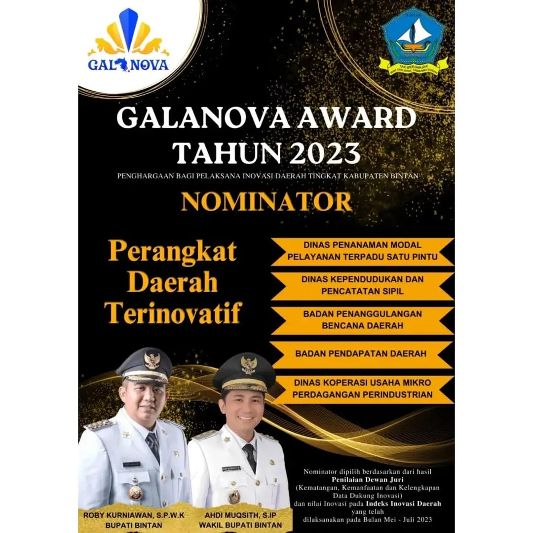 NOMINATOR GALANOVA AWARD TAHUN 2023